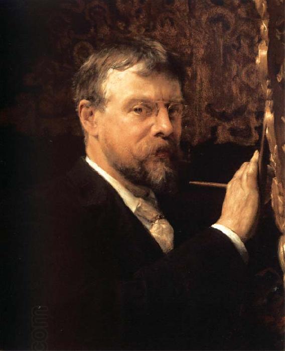 Sir Lawrence Alma-Tadema,OM.RA,RWS Self-Portrait oil painting picture